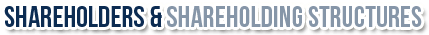 Shareholders & Shareholding Structures